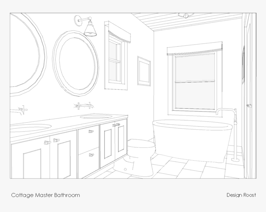 Suite Bathroom - Cabinetry, HD Png Download, Free Download