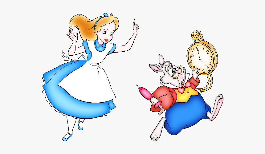 Alice In Wonderland Characters Clip Art, HD Png Download - kindpng.
