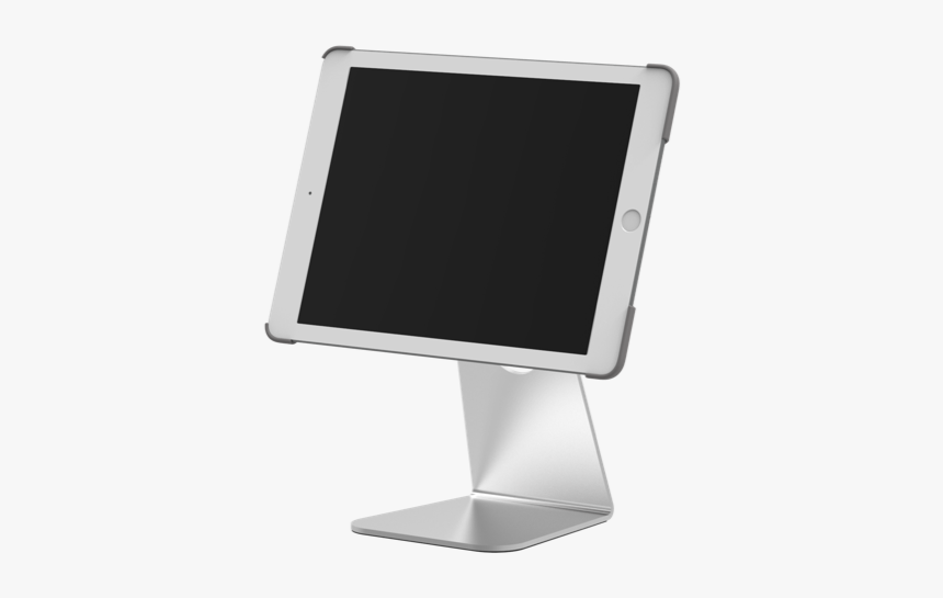 Table Top Pivot Stand Is Compatible With Ipad - White Ipad Stand Png, Transparent Png, Free Download