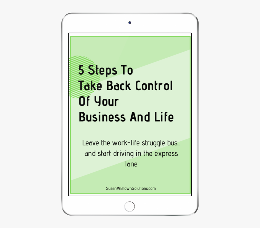 White Ipad Mini In Frontal View Over A Png Background - Business Plan Diagram, Transparent Png, Free Download