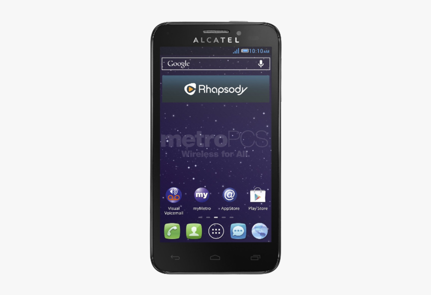 Alcatel One Fierce Prepaid Phone Metropcs - Alcatel One Touch Metro Pcs 4g Precio, HD Png Download, Free Download