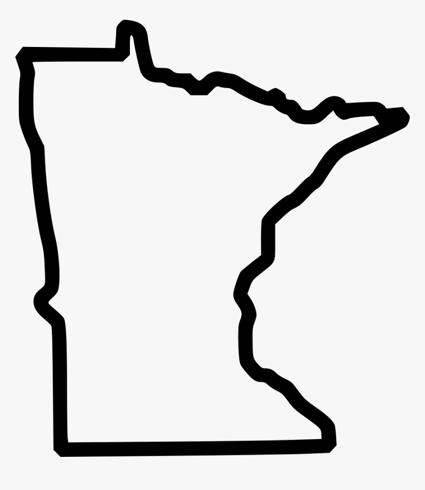 Transparent Minnesota Outline Png - Minnesota Svg Free, Png Download, Free Download