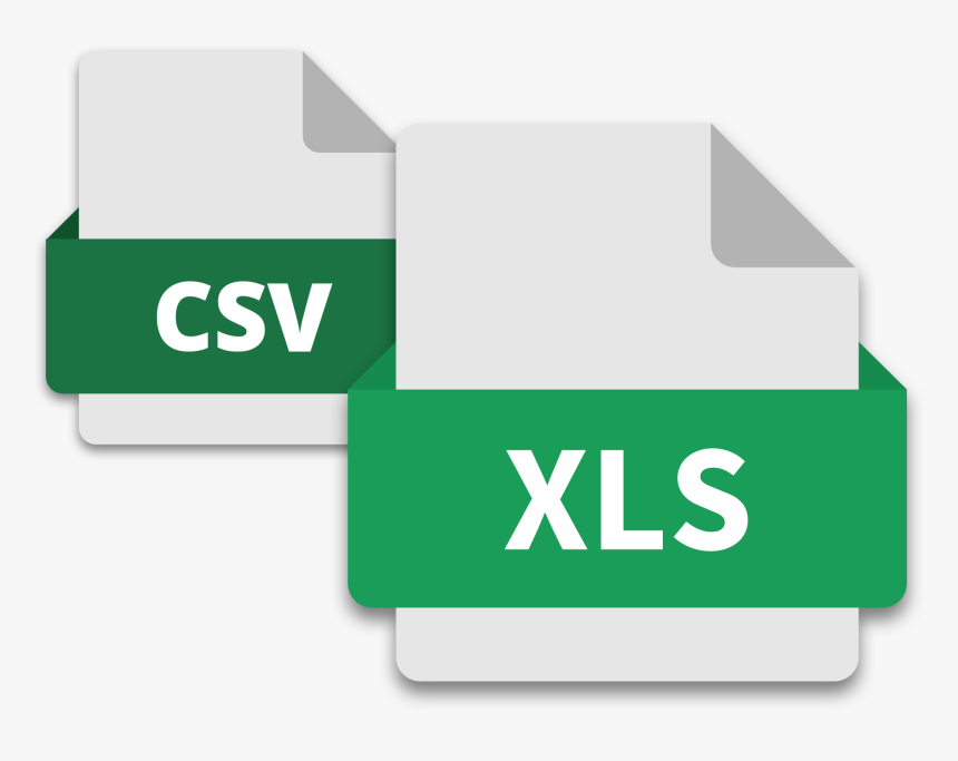 Csv Or Excel Icon Png Download Excel Csv Icon Png Transparent Png Kindpng