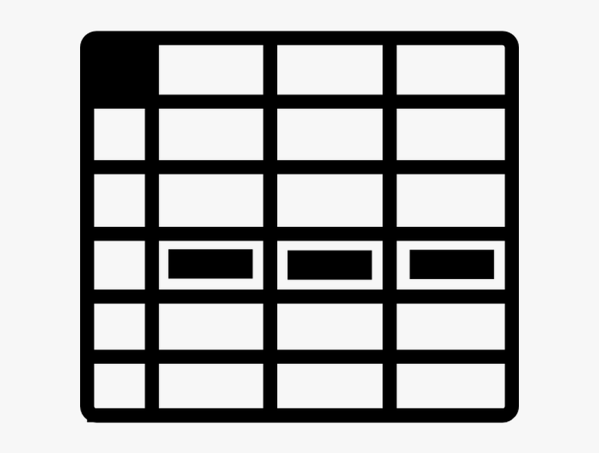 Table Excel Icon Png, Transparent Png, Free Download