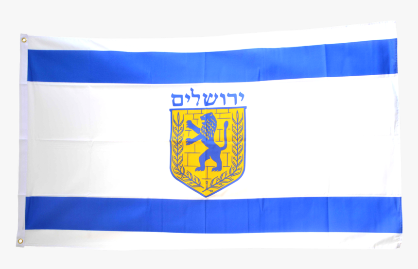 Israel Jerusalem Flag - Jerusalem, HD Png Download, Free Download