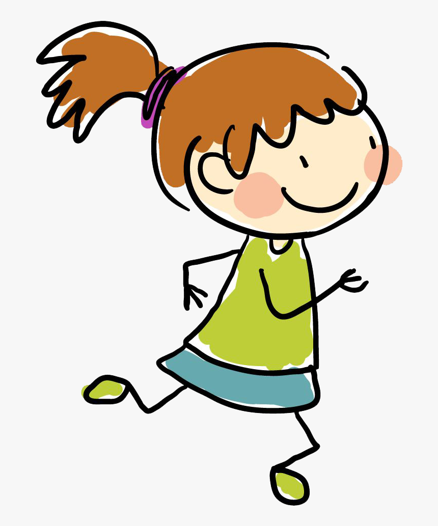 Children Drawing Png - Drawing Of Playing Children, Transparent Png, Free Download