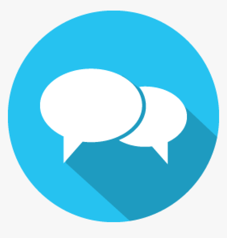 Conversation Circle Icon , Png Download - Live Chat Icon Png, Transparent Png, Free Download