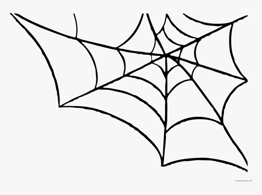 Transparent Halloween Background Clipart - Transparent Spider Web Clipart, HD Png Download, Free Download