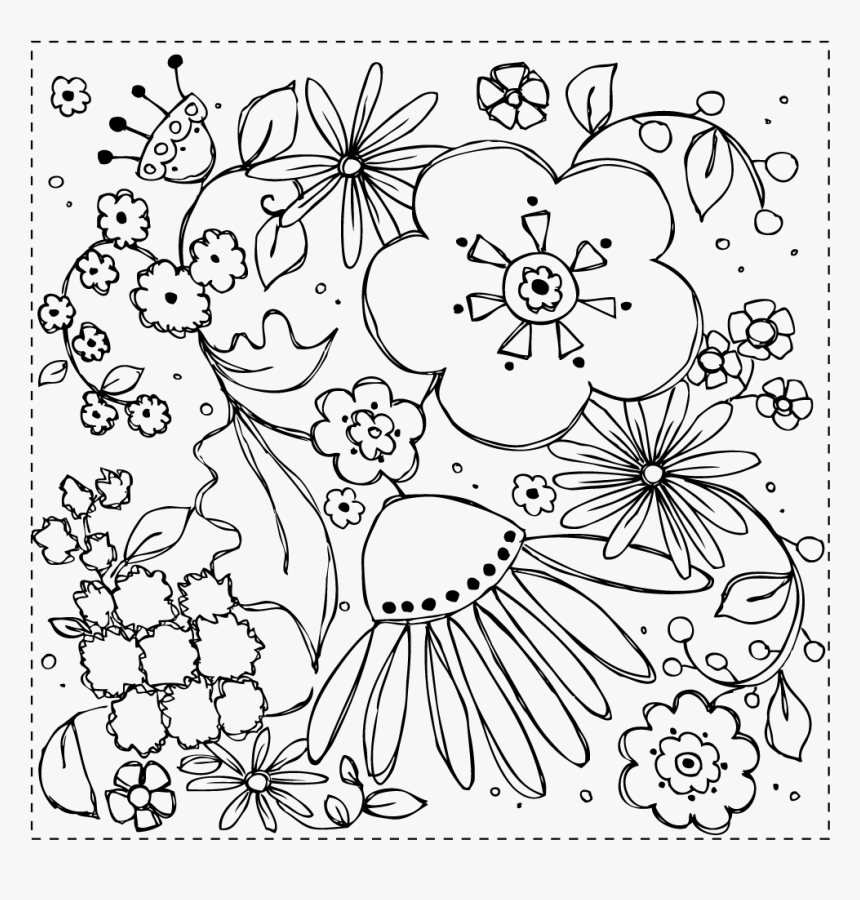 Elizabeth Craft Designs, Inc - Line Art, HD Png Download, Free Download