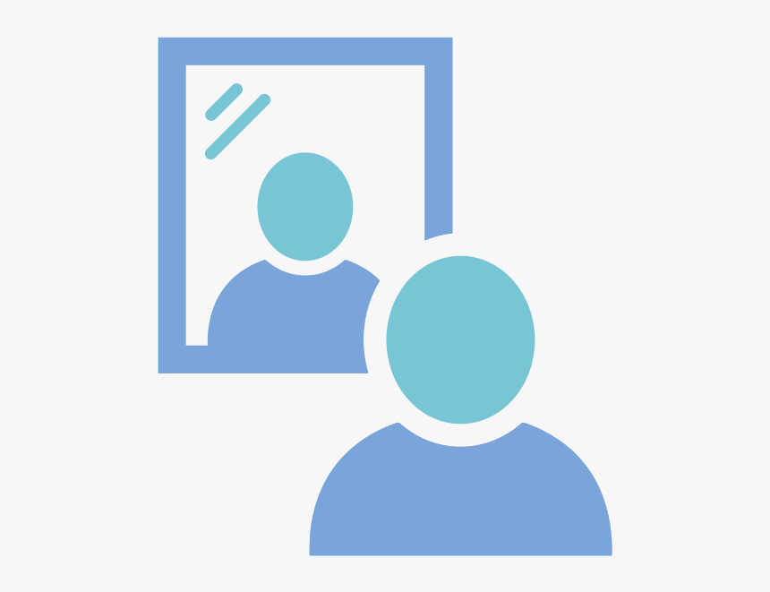 Self-awareness And Eq - See In Mirror Icon, HD Png Download, Free Download