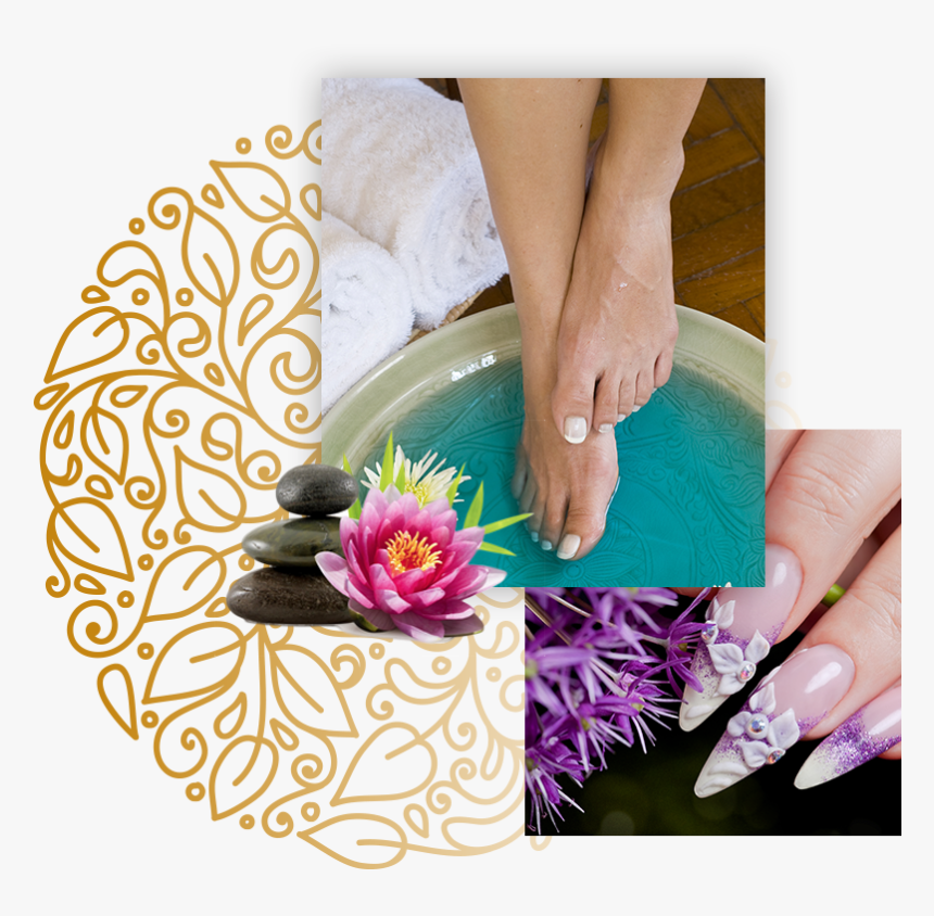 Pro Nails & Skin - Floral Design, HD Png Download, Free Download