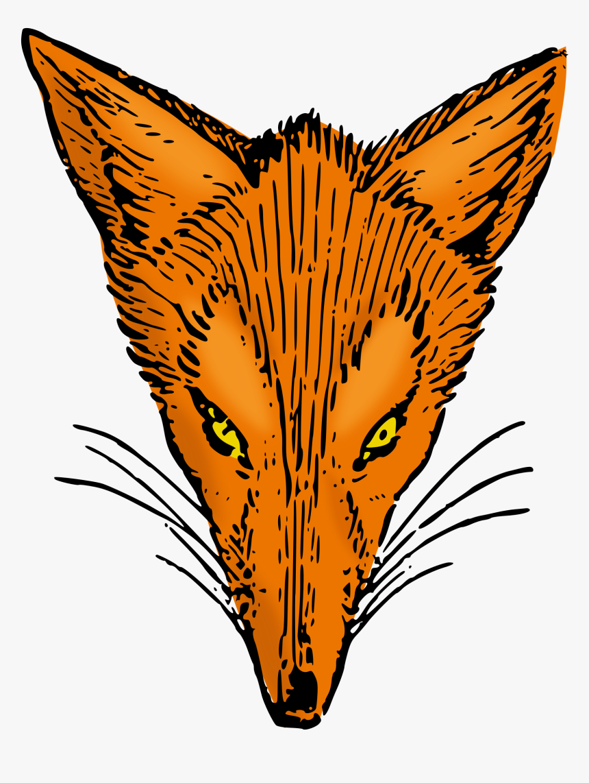 Clipart Lutz Br 39er Fox Colored - หัว สุนัข จิ้งจอก, HD Png Download, Free Download