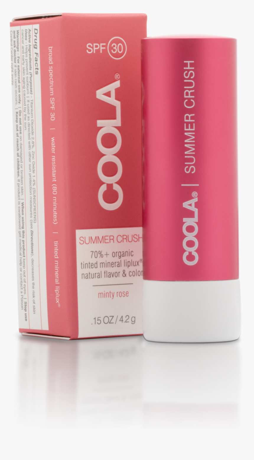 Mineral Liplux Spf30 Summer Crush Component Box - Mineral Liplux Spf 30 Organic Tinted Lip Summer Crush, HD Png Download, Free Download