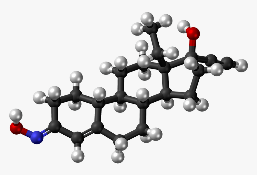 Norelgestromin Molecule Ball - Molecule Progesterone, HD Png Download, Free Download