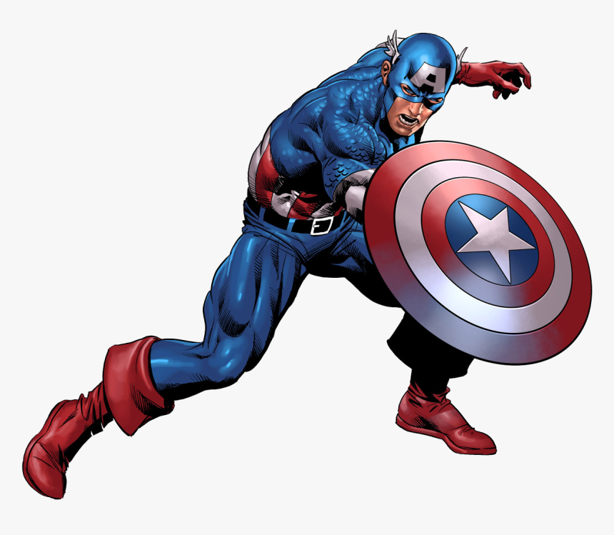 Captain America Comic Png, Transparent Png, Free Download