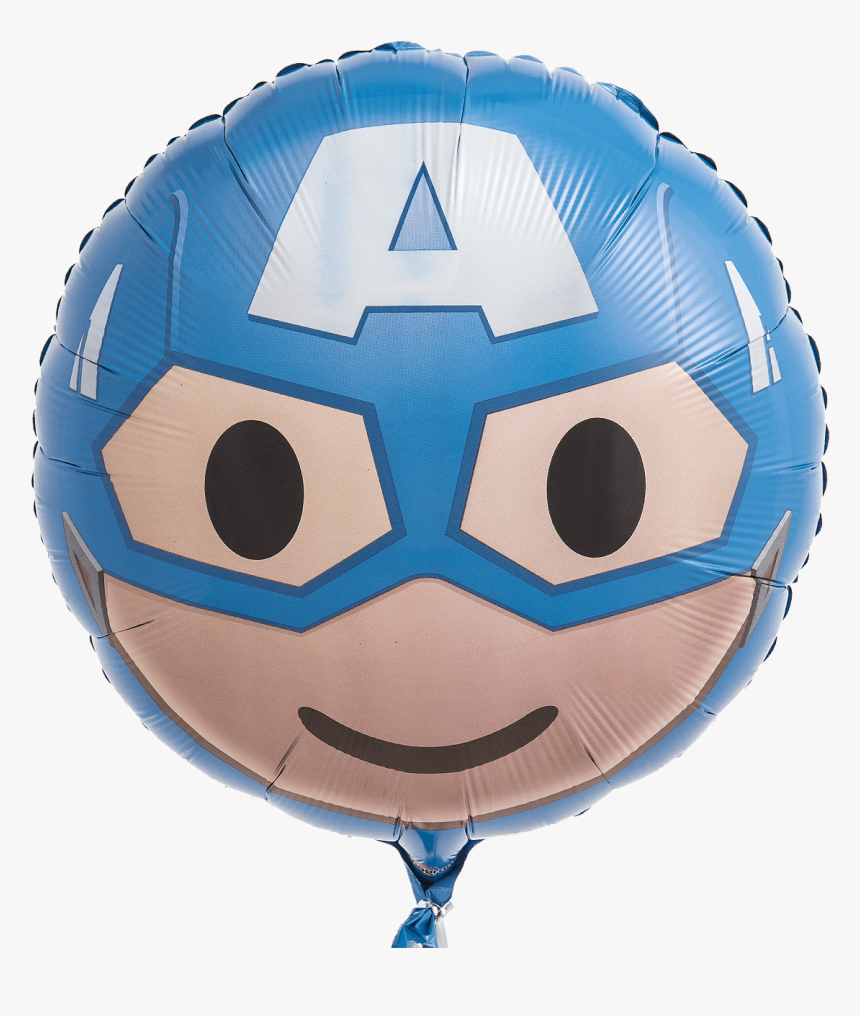 Emojis De Capitan America , Png Download - Piñata De Capitan America Con Globo, Transparent Png, Free Download