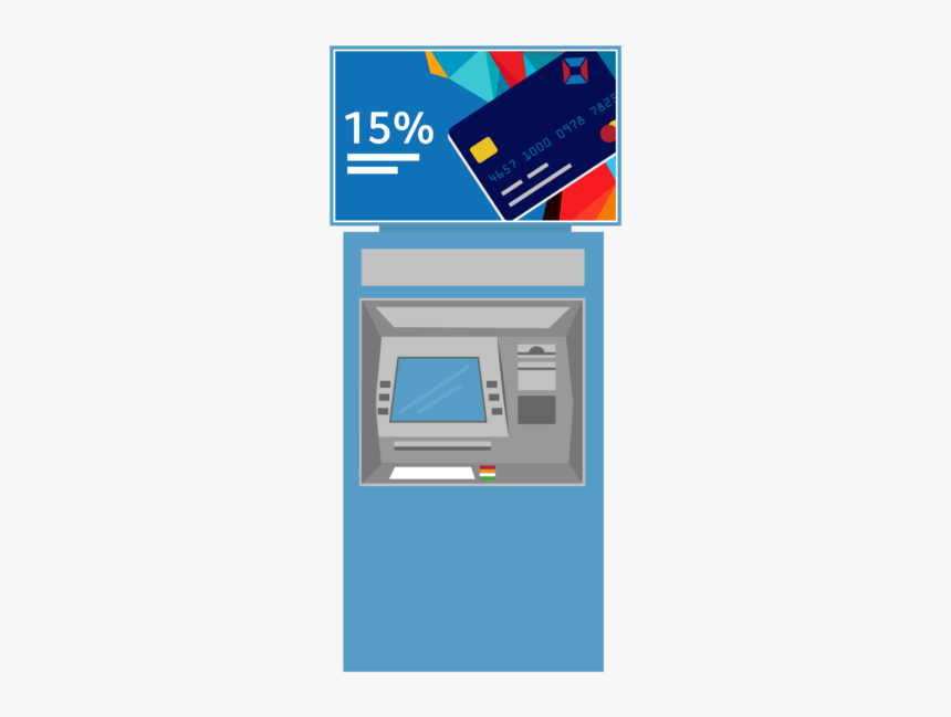 Atm Topper - Automated Teller Machine, HD Png Download, Free Download