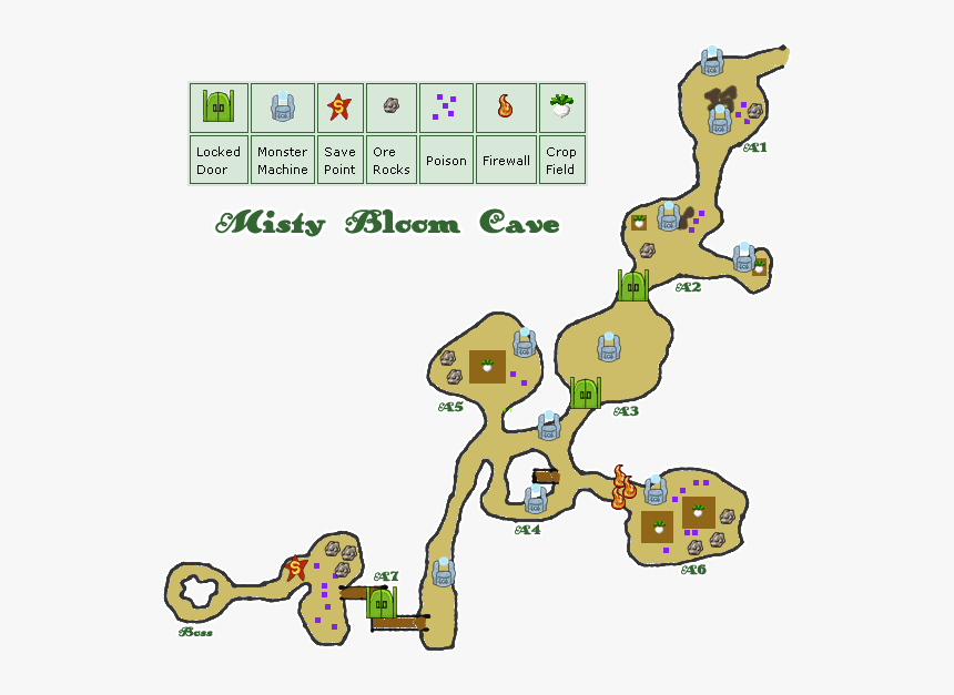 Transparent Misty Png - Misty Cave Rune Factory, Png Download, Free Download
