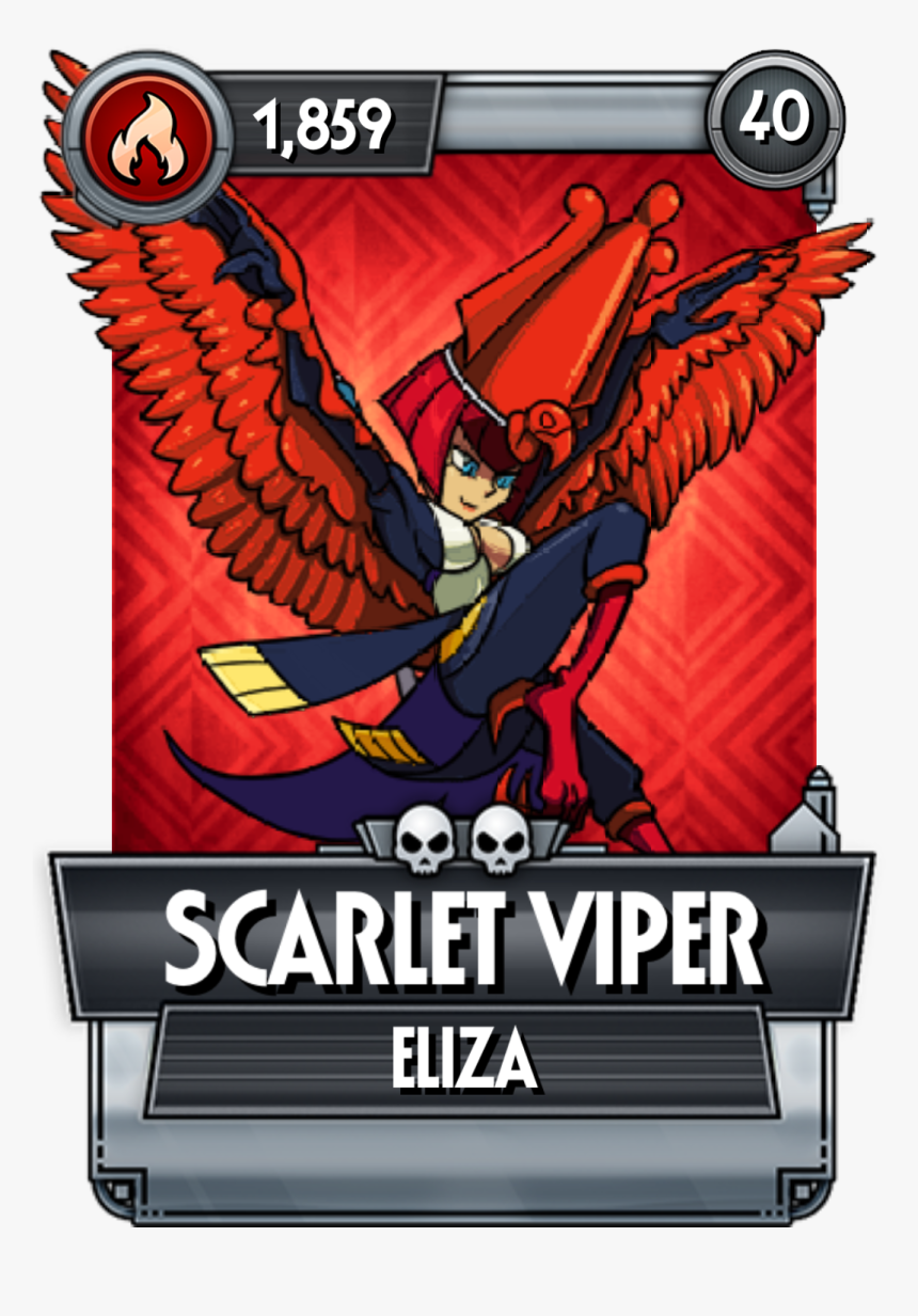 Skullgirls Eliza Scarlet Viper, HD Png Download, Free Download