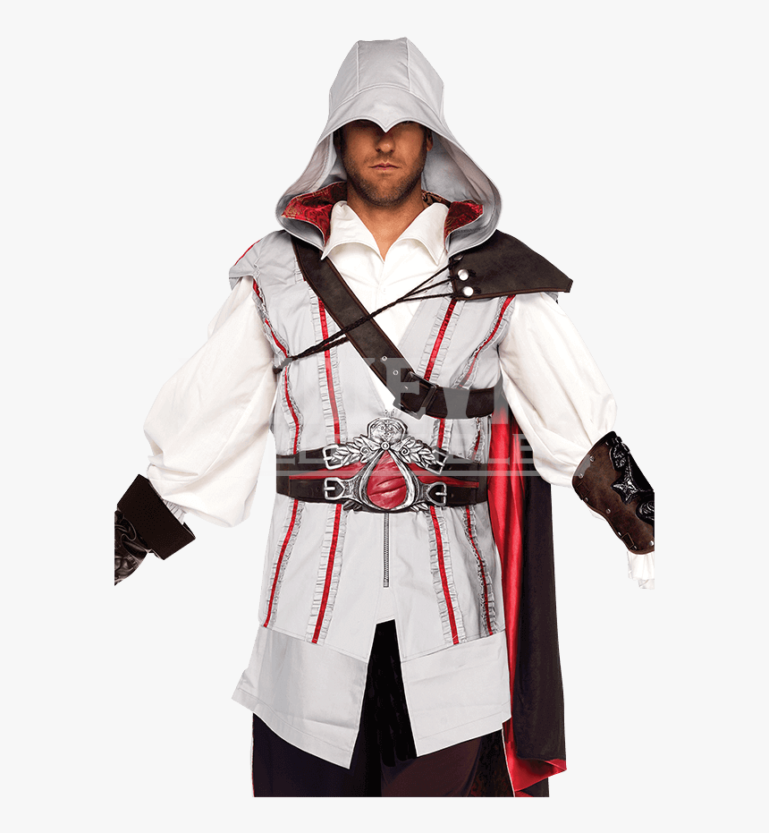 Mens Assassins Creed Ezio Costume - Assassin Creed Ezio Costume, HD Png Download, Free Download