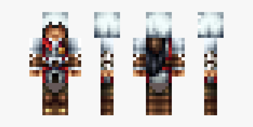 Assassin's Creed Ezio Minecraft Skin, HD Png Download, Free Download