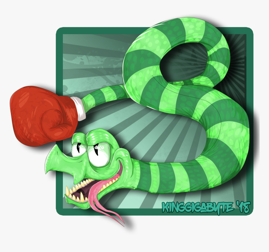 I Really Love Their Boxing Snake Character So I Had - Kingsnake, HD Png Download, Free Download