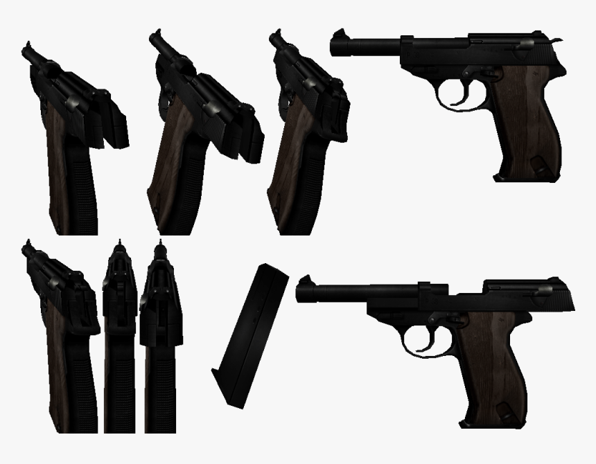 Tried Replacing The Walther P38 Sprite In Boa - Walther P38, HD Png Download, Free Download