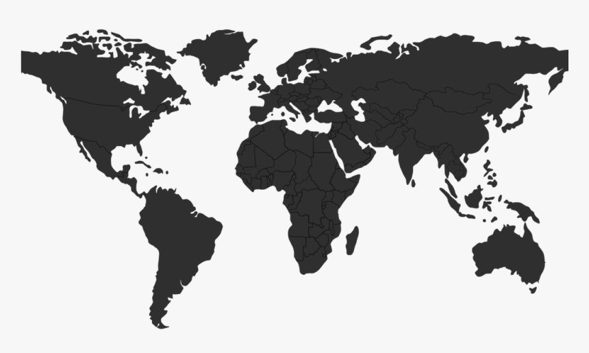High Resolution World Map Png, Transparent Png, Free Download