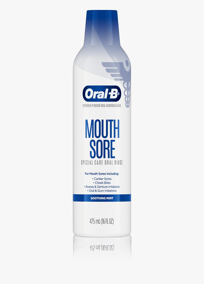 Mouth Sore - Oral B Mouth Sore Rinse, HD Png Download, Free Download