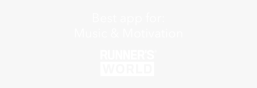 Runner"s World - Johns Hopkins Logo White, HD Png Download, Free Download