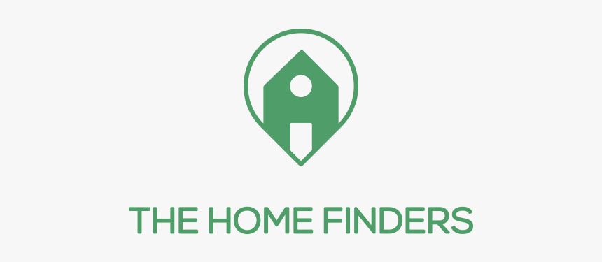 A Logo Of The Home Finders, A Fictional Real Estate - Graphic Design, HD Png Download, Free Download