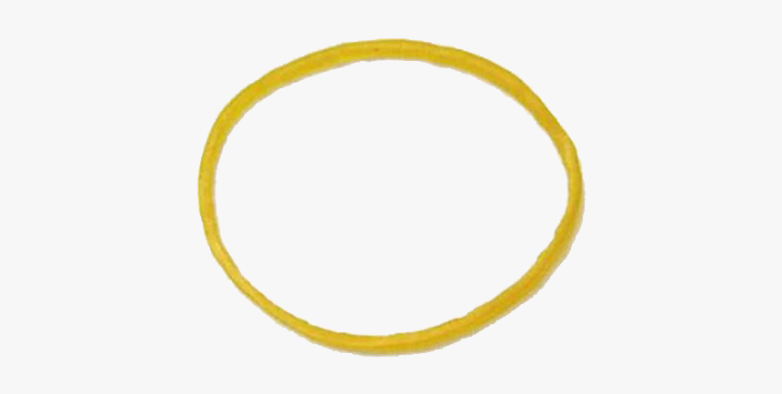 Elastic Band Png - Yellow Circle Outline Transparent, Png Download, Free Download