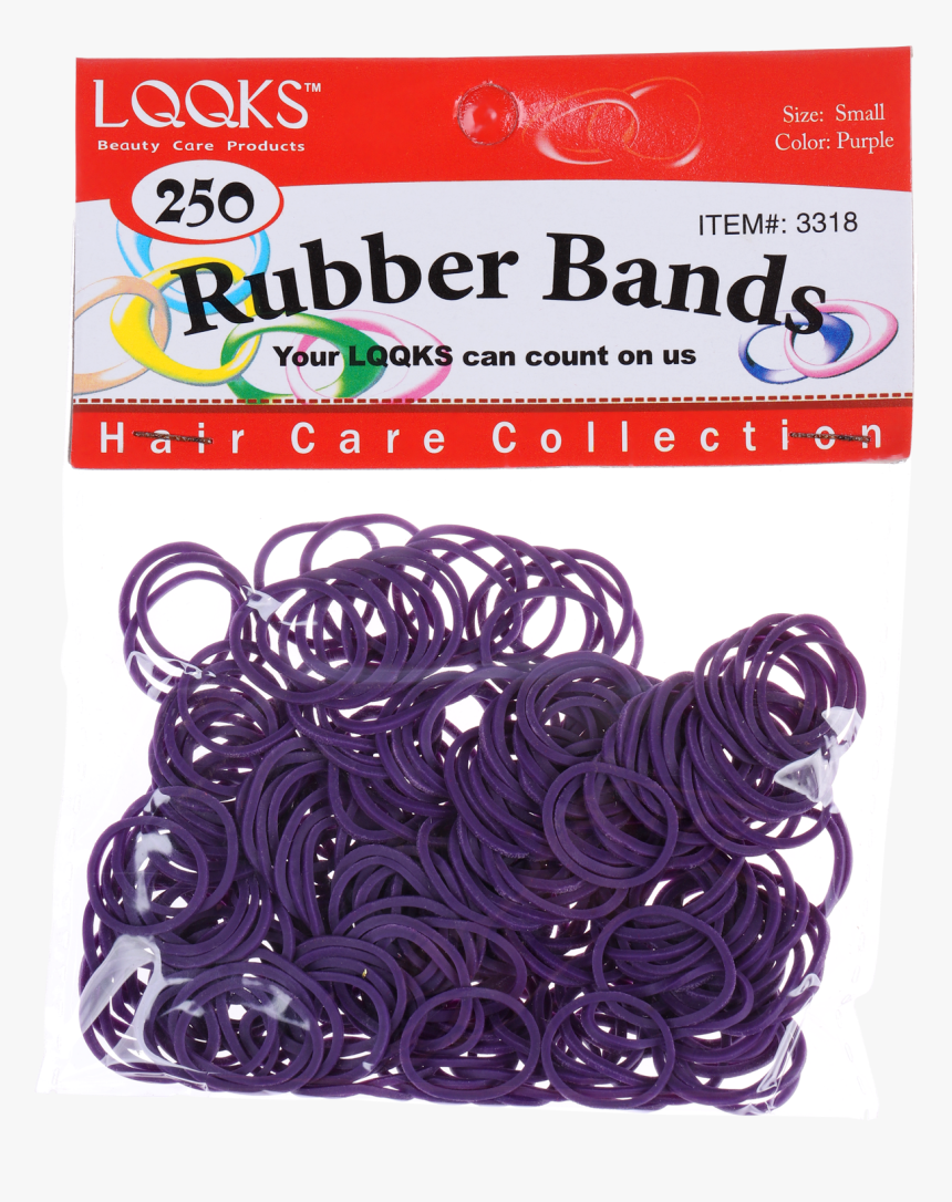 Lqqks Rubber Band Purple 250pc/pk - Herb Chambers, HD Png Download, Free Download