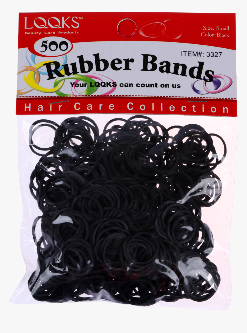 Lqqks Rubber Band Black 500pc/pk - Birthday Candle, HD Png Download, Free Download