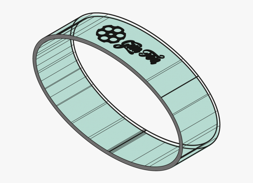 Rubber Band - Mentol - Bangle, HD Png Download, Free Download
