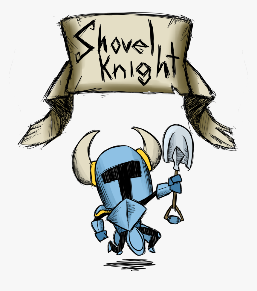 Don T Starve Knight Mod , Png Download - Easy To Draw Shovel Knight, Transparent Png, Free Download