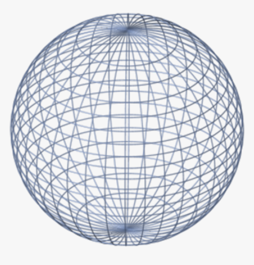 3d Shapes 3deffect Effect Edit Tumblr - Maya Sphere Wireframe, HD Png Download, Free Download