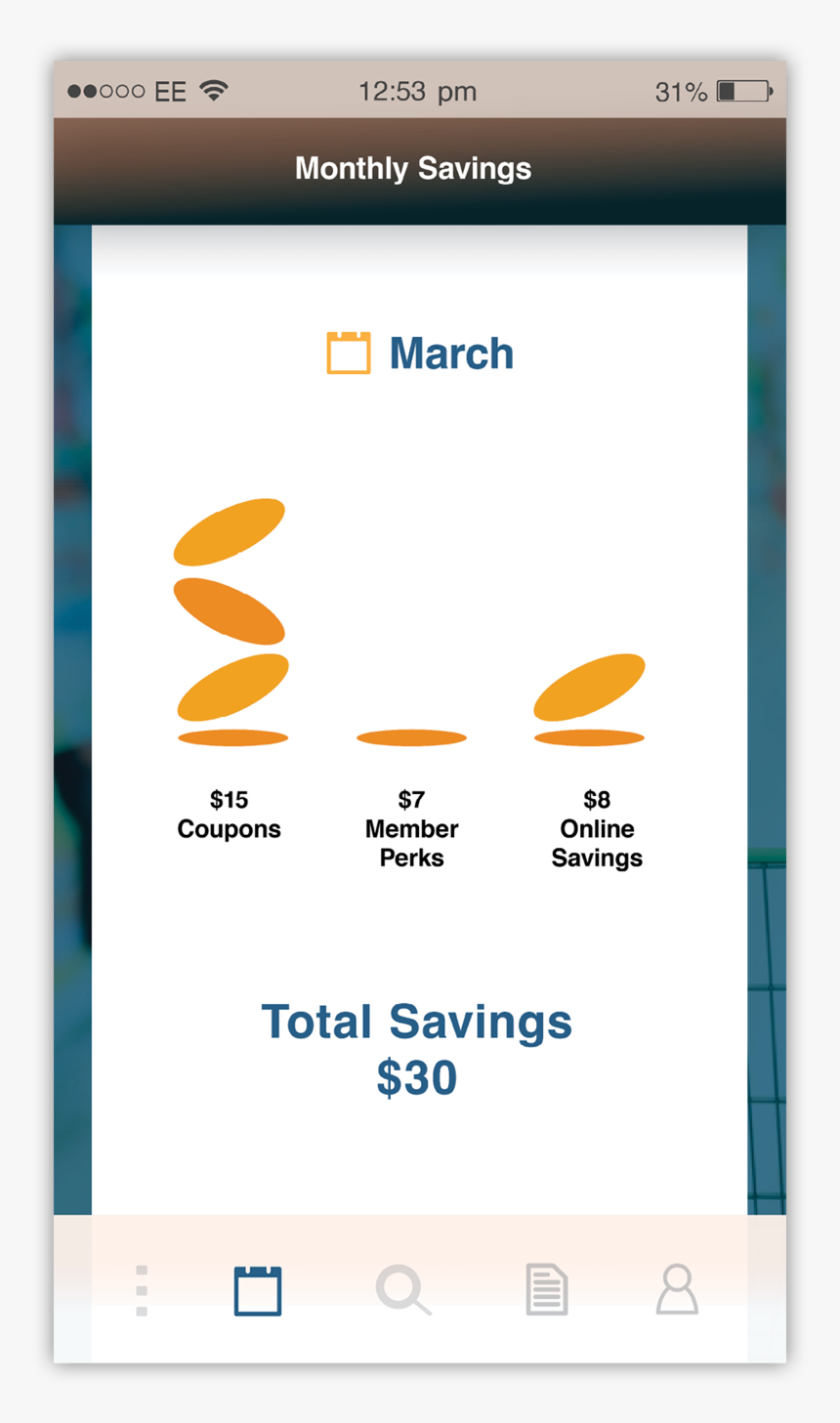 Monthly Savings - 8th And Main, HD Png Download, Free Download