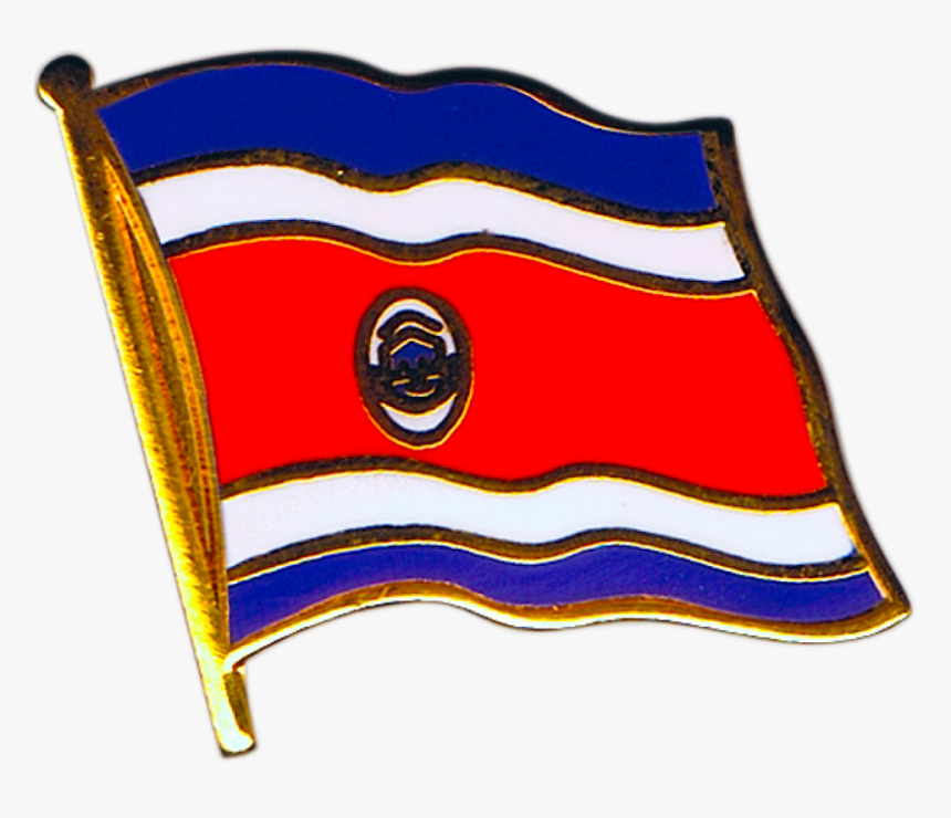 Spilla Bandiera Costa Rica 2 X 2 Cm - Easy Cambodia Flag Drawing, HD Png Download, Free Download