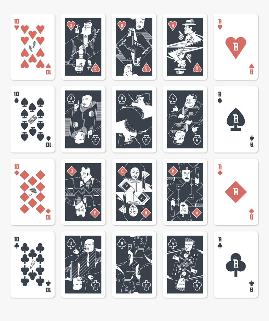 Individual Playing Cards Transparent, HD Png Download, Free Download