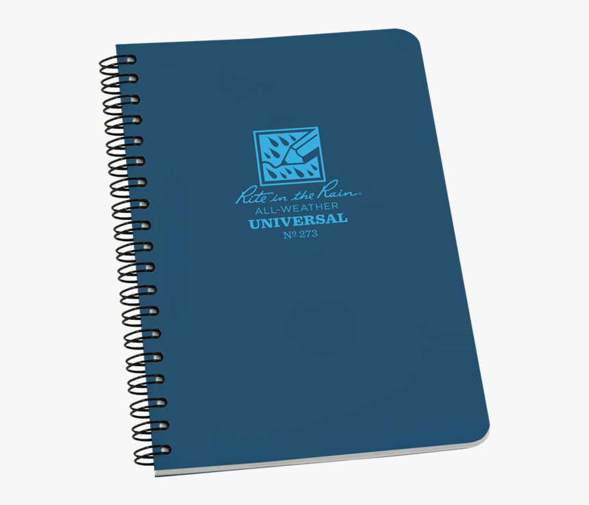 Blue Spiral Notebook Png, Transparent Png, Free Download