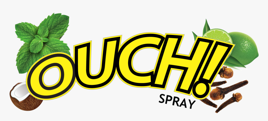 Ouch Instant Herbal Sting Relief Spray, HD Png Download, Free Download