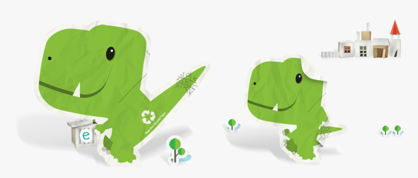 Brand Mascot Design Illustration Dinosaur Scrap Paper - Frog, HD Png Download, Free Download