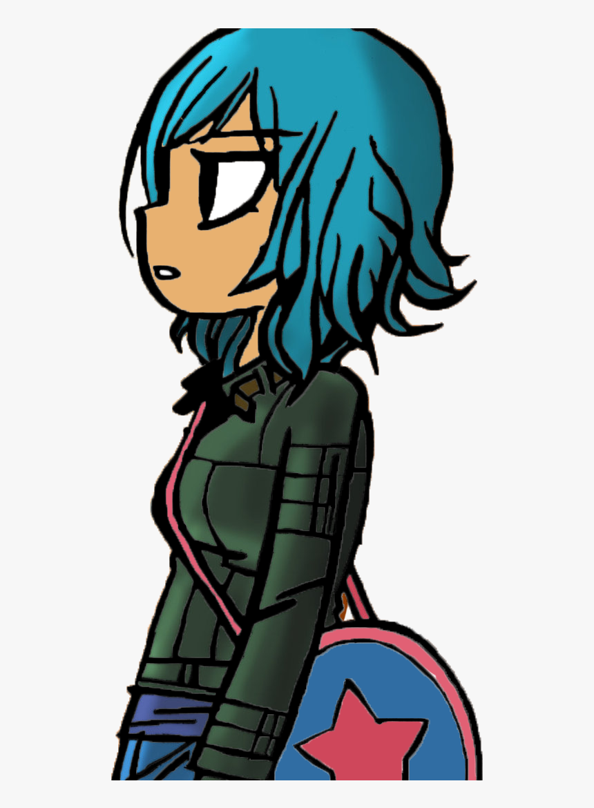 Scott Pilgrim Vs The World Comic Ramona , Png Download - Ramona Flowers Scott Pilgrim Comic, Transparent Png, Free Download