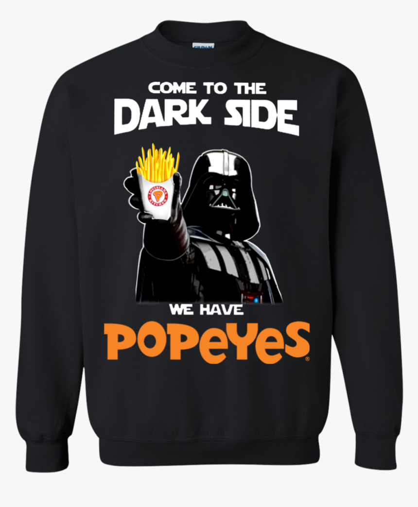 Transparent Popeyes Png - Long-sleeved T-shirt, Png Download, Free Download