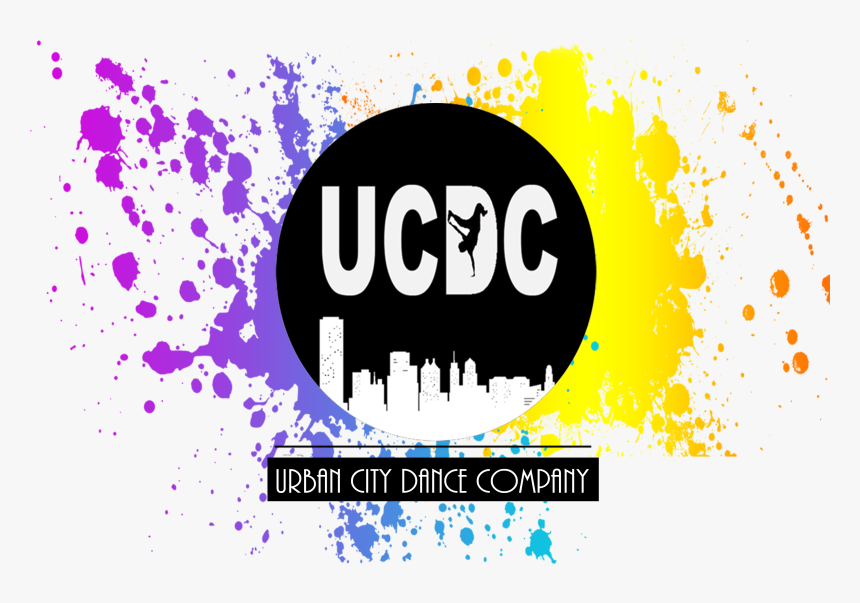 Logo Ucdc - Black Paint Splash Png, Transparent Png, Free Download