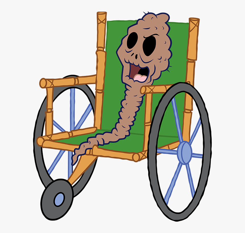 Transparent Old Woman Clipart - Old Guy In Wheelchair Spongebob, HD Png Download, Free Download