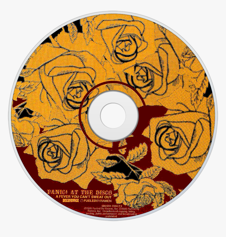 Panic At The Disco A Fever You Can"t Sweat Out Cd Disc - Fever You Can T Sweat Out Disc, HD Png Download, Free Download