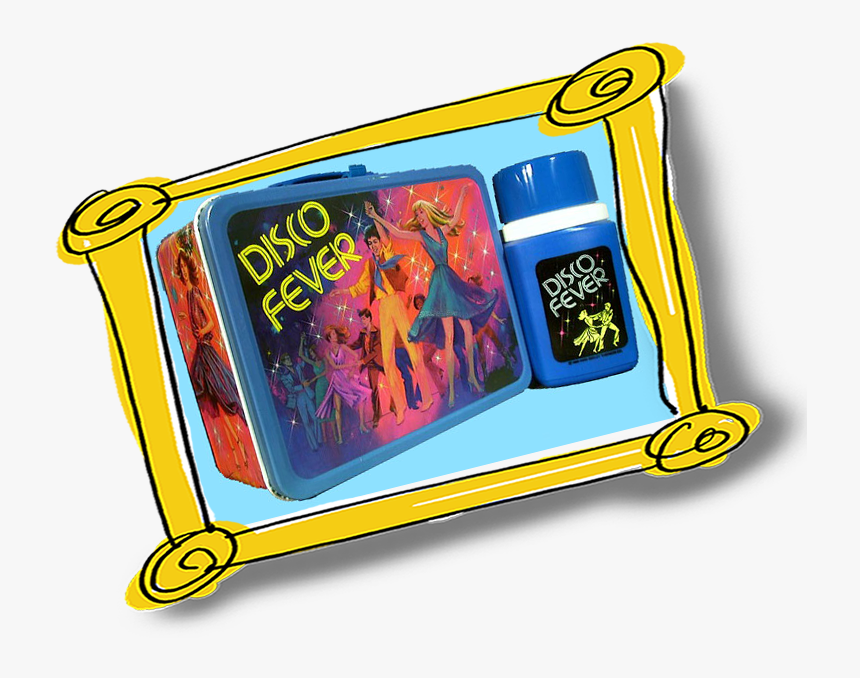 Disco Fever Lunchbox "n Thermos From The Collection - Cartoon, HD Png Download, Free Download