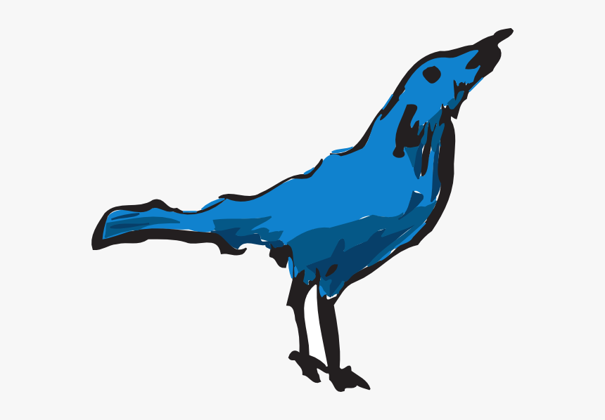 Blue Bird Art Clip Png And Svg - Clip Art, Transparent Png, Free Download